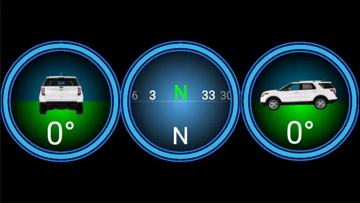 Clinometer with Compass android App screenshot 1